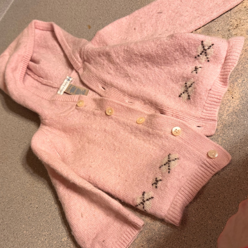 Women's Pink Hooded Sweater